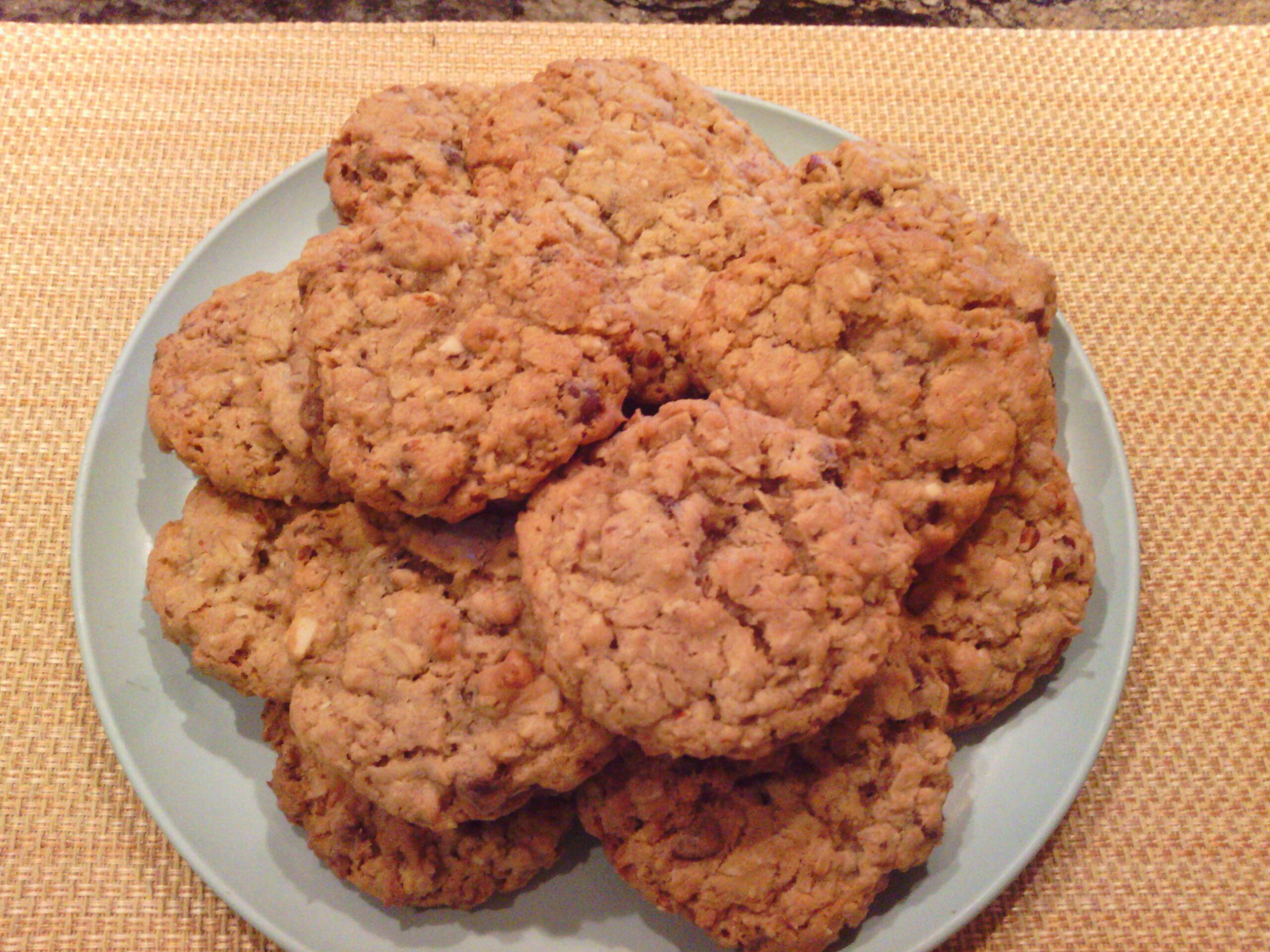 Chocolate Chip Oatmeal Cookies